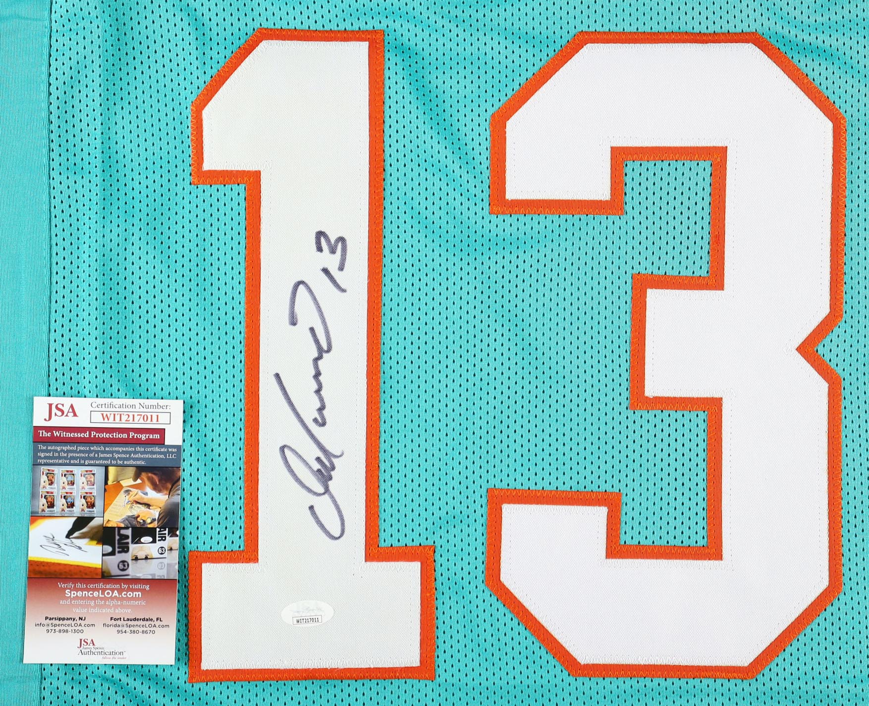 Dan Marino Signed Jersey (JSA) at PristineAuction.com Dan Marino Signed Jersey (JSA) at PristineAuction.com