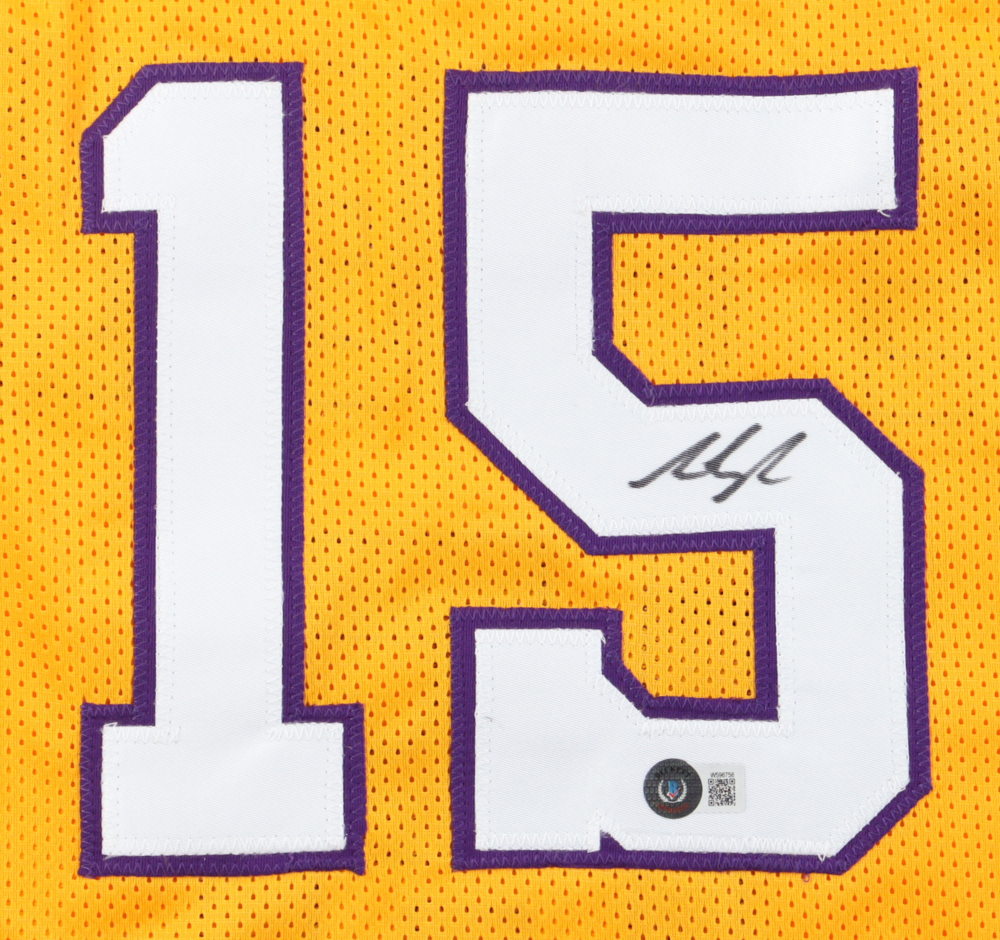 Austin Reaves Signed Jersey (Beckett) at PristineAuction.com Austin Reaves Signed Jersey (Beckett) at PristineAuction.com