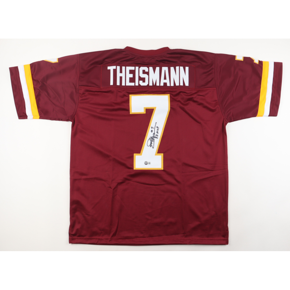 Joe Theismann Signed Jersey Inscribed "83 MVP" (Beckett) at PristineAuction.com
