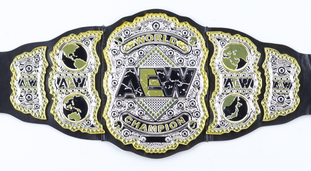 "Hangman" Adam Page Signed AEW World Heavyweight Championship Belt (PSA) at PristineAuction.com "Hangman" Adam Page Signed AEW World Heavyweight Championship Belt (PSA) at PristineAuction.com