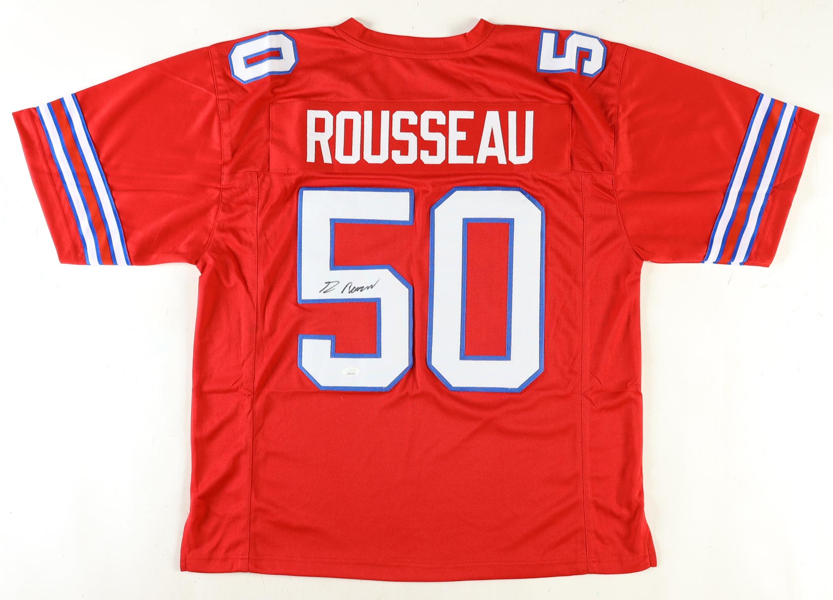 Gregory Rousseau Signed Jersey (JSA) at PristineAuction.com Gregory Rousseau Signed Jersey (JSA) at PristineAuction.com