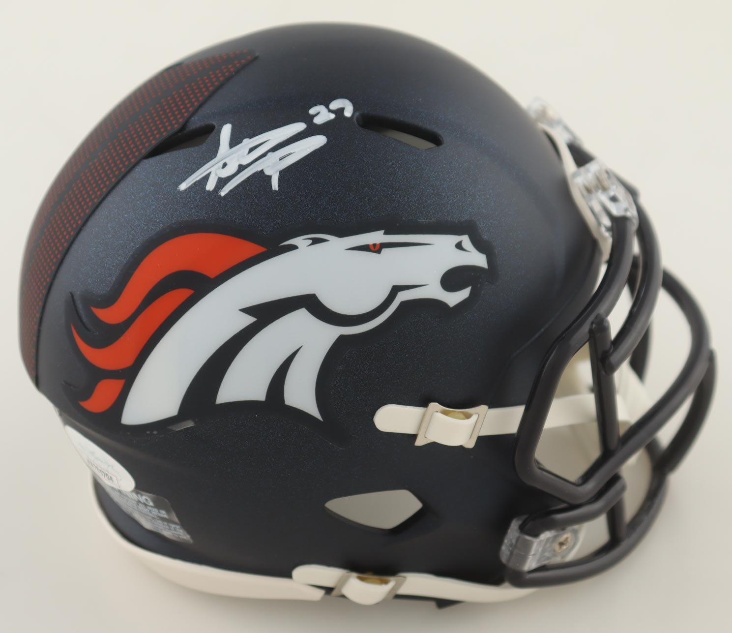 Steve Atwater Signed Broncos Speed Mini Helmet (JSA) at PristineAuction.com Steve Atwater Signed Broncos Speed Mini Helmet (JSA) at PristineAuction.com