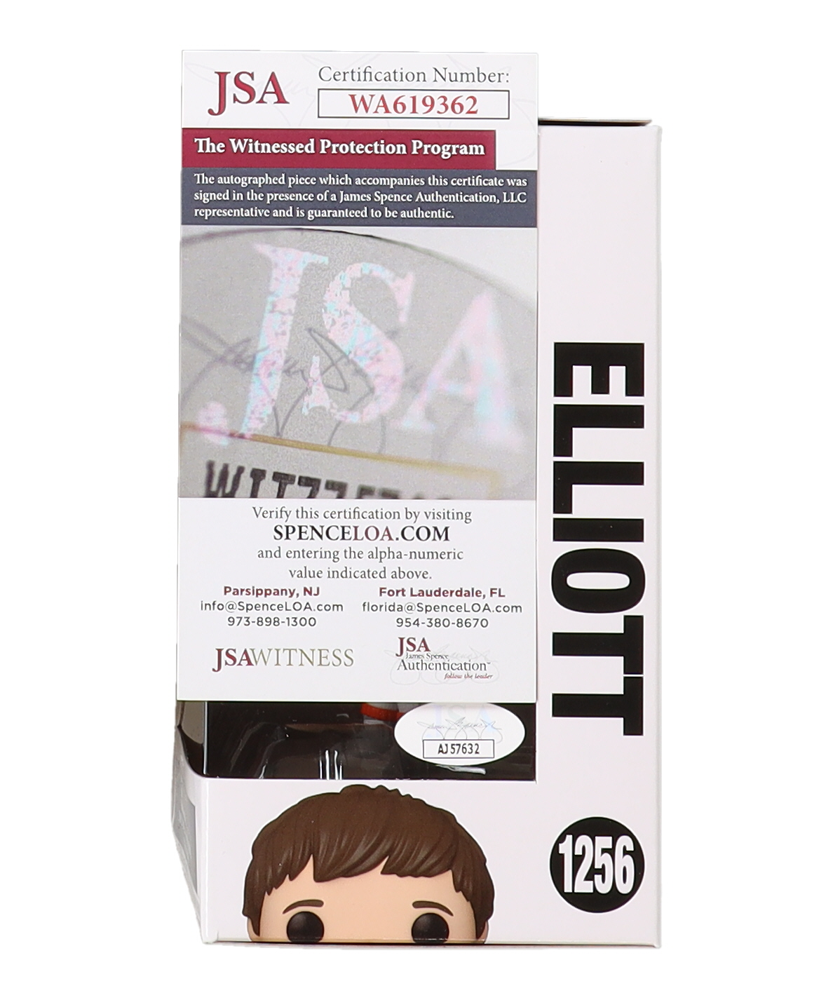 Henry Thomas Signed "E.T." #1256 Elliott Funko Pop! Vinyl Figure Inscribed "Elliott" (JSA) at PristineAuction.com Henry Thomas Signed "E.T." #1256 Elliott Funko Pop! Vinyl Figure Inscribed "Elliott" (JSA) at PristineAuction.com