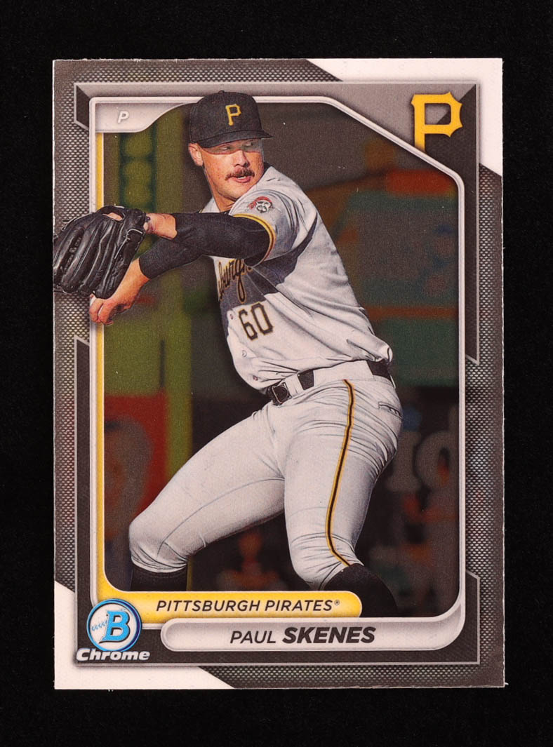 Paul Skenes 2024 Bowman Chrome Prospects #BCP125 RC at PristineAuction.com Paul Skenes 2024 Bowman Chrome Prospects #BCP125 RC at PristineAuction.com