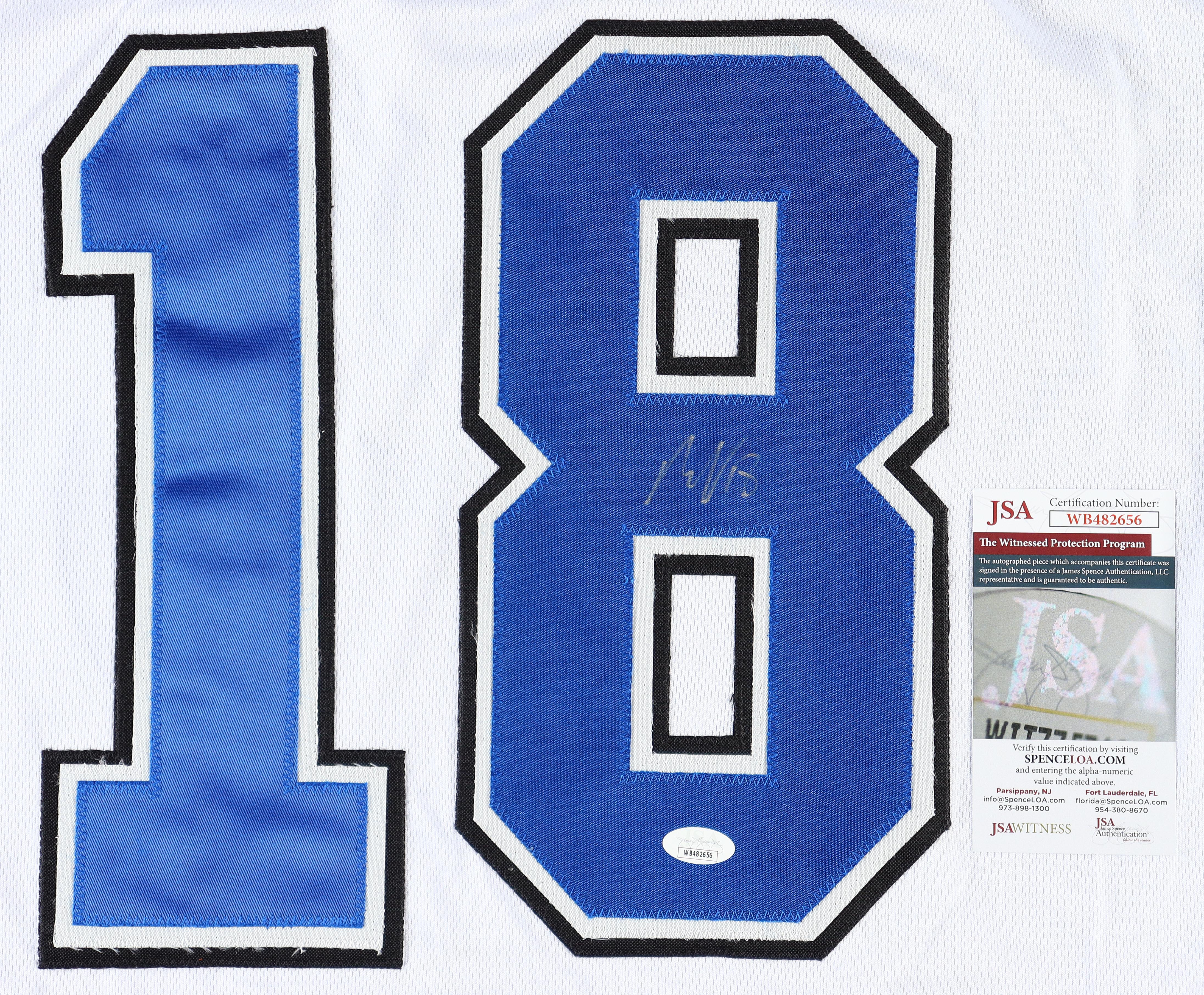 Ondrej Palat Signed Jersey (JSA) at PristineAuction.com Ondrej Palat Signed Jersey (JSA) at PristineAuction.com