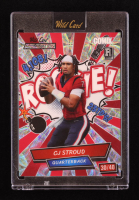 CJ Stroud 2023 Wild Card Alumination Comix Kaleidoscope Silver #ACCS #30/40 RC at PristineAuction.com