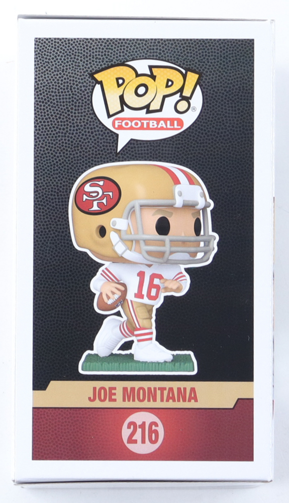 Joe Montana Signed 49ers #216 Funko Pop! Vinyl Figure (Montana) at PristineAuction.com Joe Montana Signed 49ers #216 Funko Pop! Vinyl Figure (Montana) at PristineAuction.com