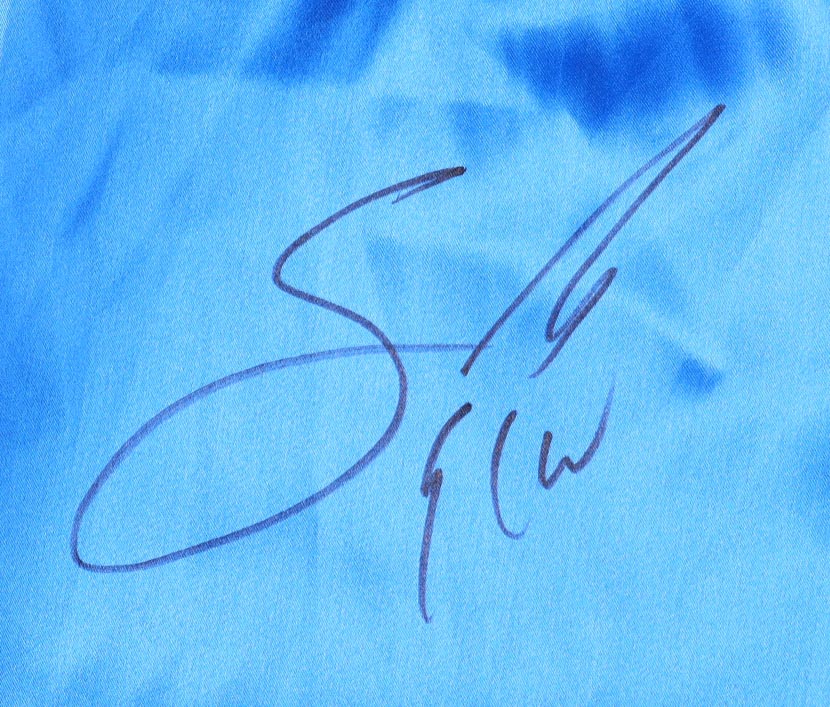 Sabu Signed Wrestling Pants Inscribed "ECW" (Beckett) at PristineAuction.com Sabu Signed Wrestling Pants Inscribed "ECW" (Beckett) at PristineAuction.com