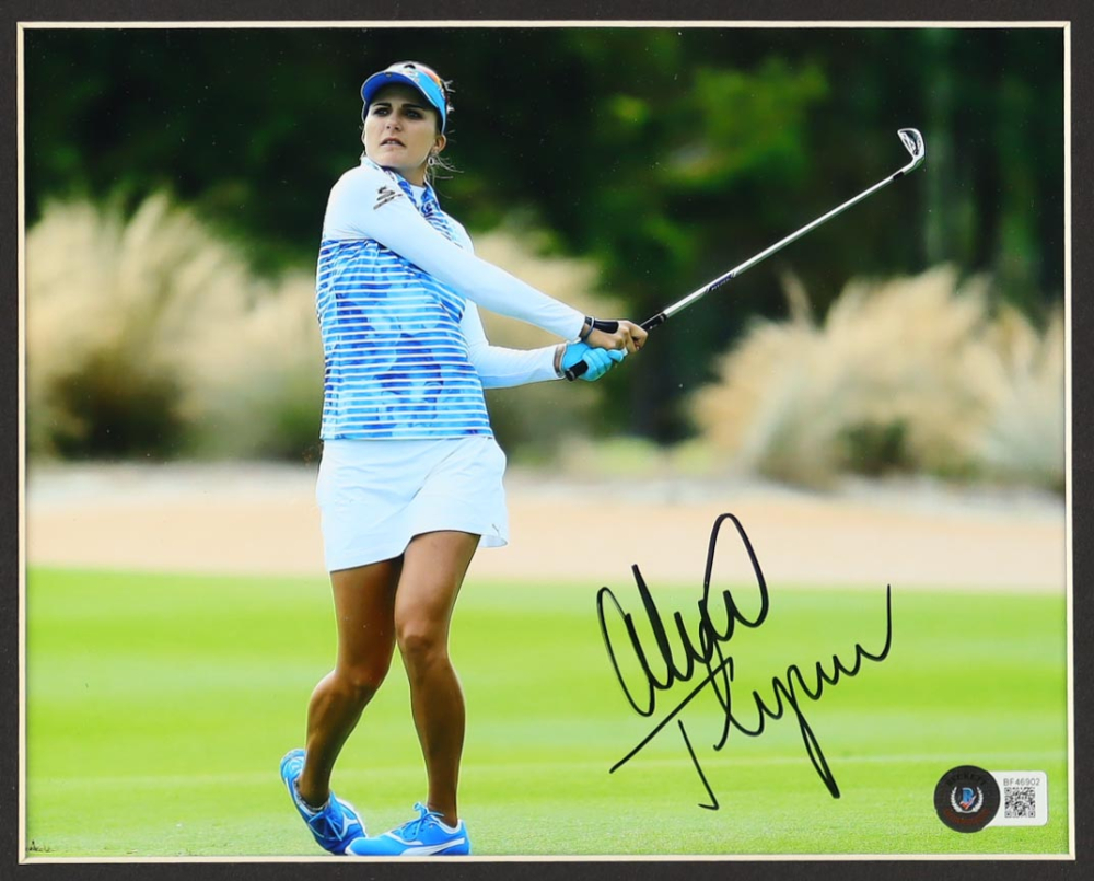 Lexi Thompson Signed Custom Framed Photo Display (Beckett) | Pristine ...