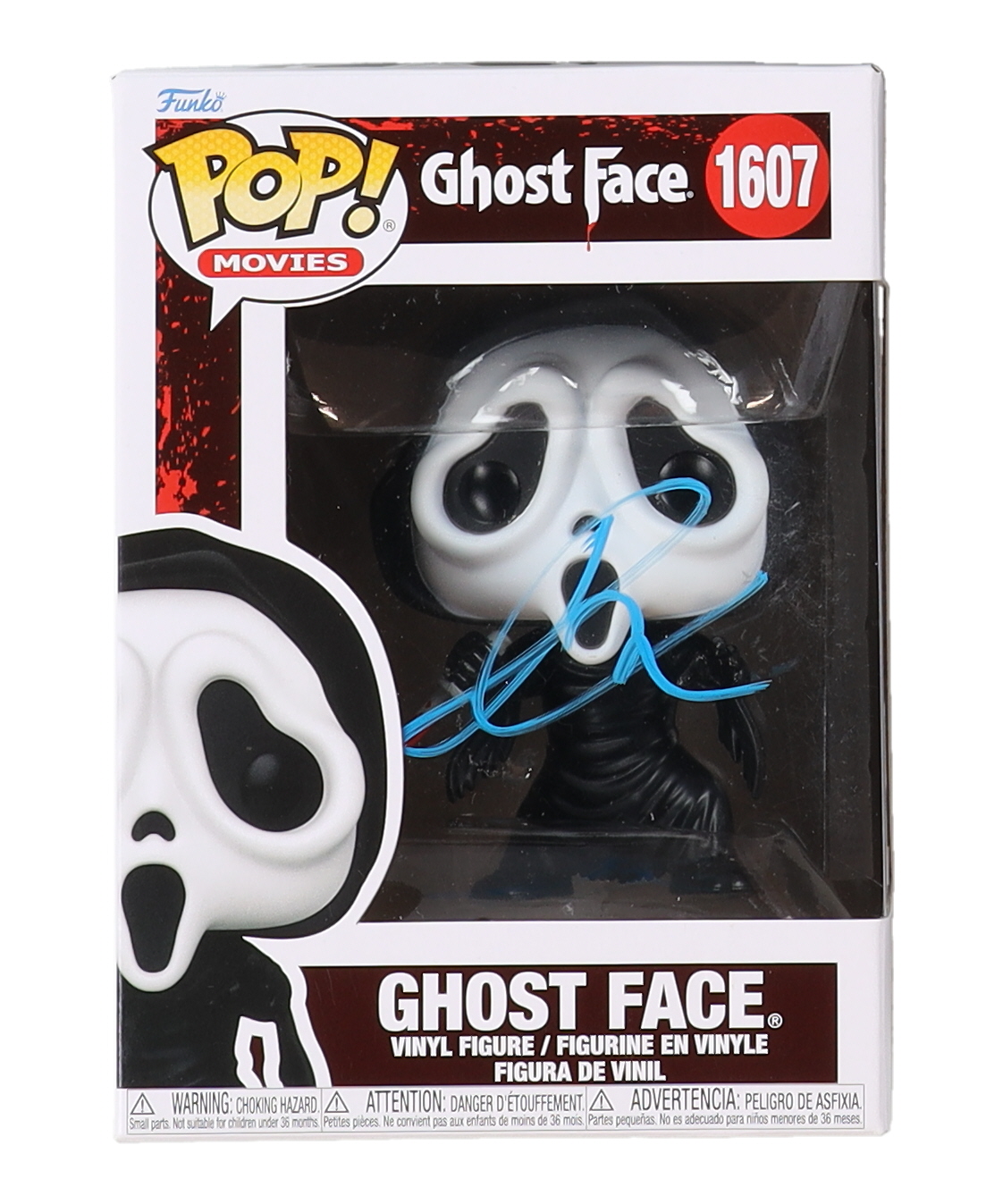 Jack Quaid Signed "Ghost Face" #1607 Funko Pop! Vinyl Figure (Beckett) at PristineAuction.com Jack Quaid Signed "Ghost Face" #1607 Funko Pop! Vinyl Figure (Beckett) at PristineAuction.com
