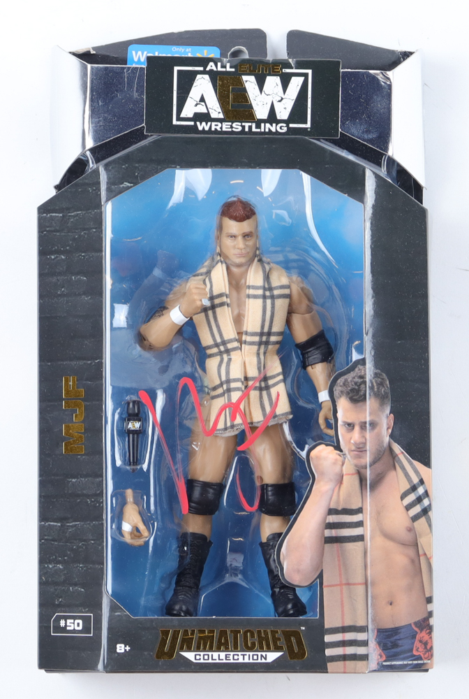 MJF Signed AEW Unmatched Collection Action Figure (JSA) at PristineAuction.com MJF Signed AEW Unmatched Collection Action Figure (JSA) at PristineAuction.com