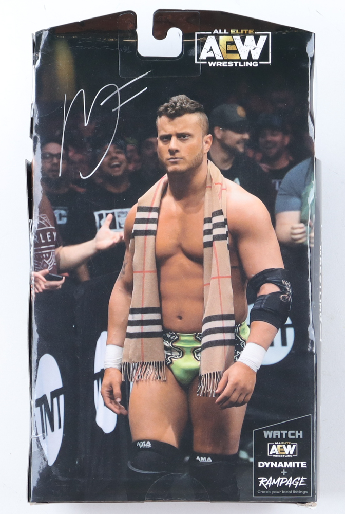 MJF Signed AEW Unmatched Collection Action Figure (JSA) at PristineAuction.com MJF Signed AEW Unmatched Collection Action Figure (JSA) at PristineAuction.com
