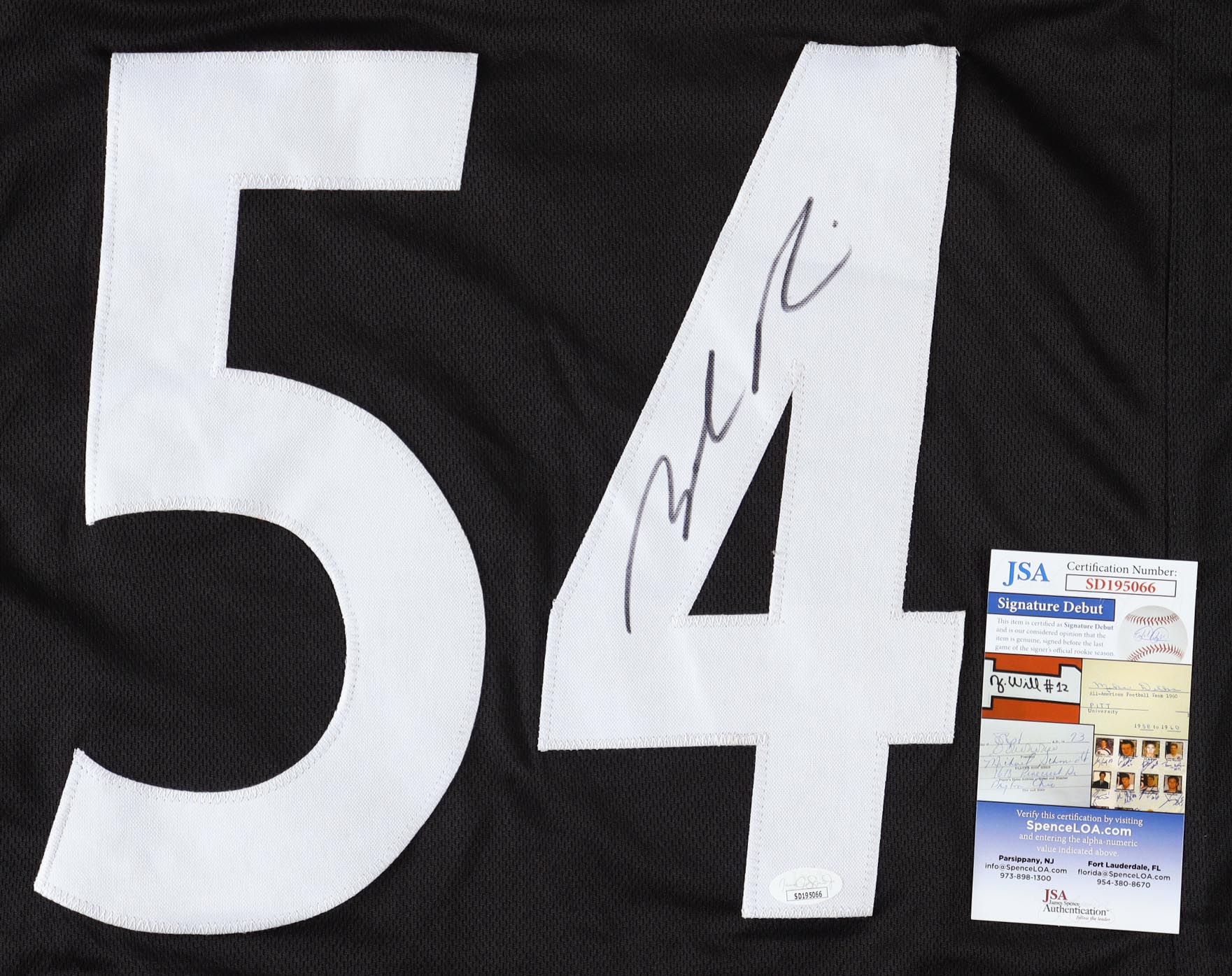 Zach Frazier Signed Jersey (JSA) at PristineAuction.com Zach Frazier Signed Jersey (JSA) at PristineAuction.com