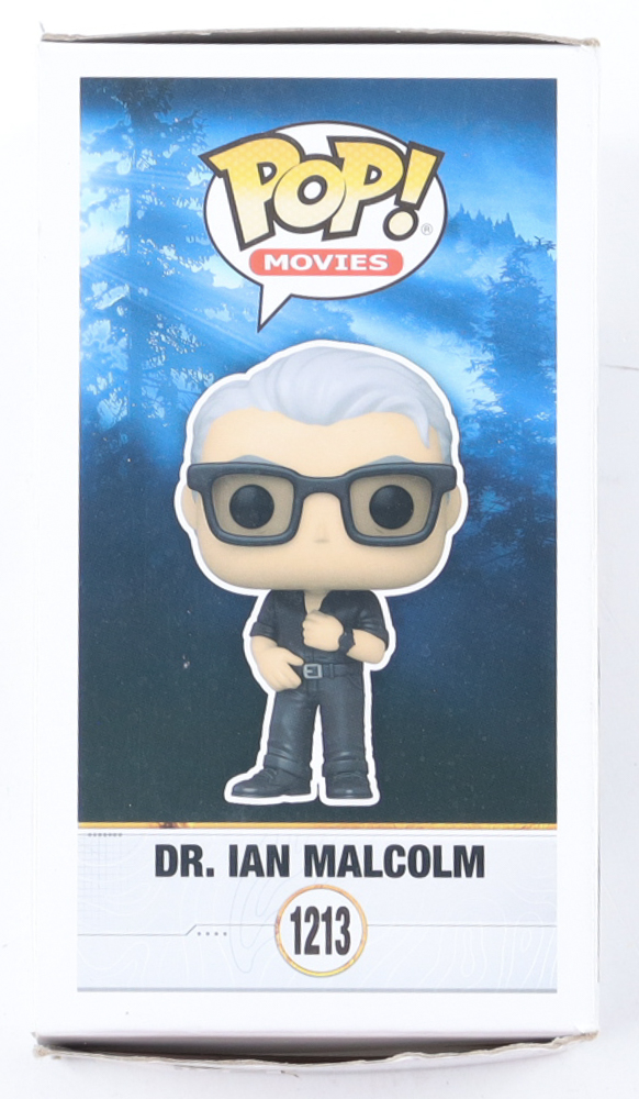 Jeff Goldblum Signed "Jurassic World: Dominion" #1213 Dr. Ian Malcom Funko Pop! Vinyl Figure (AutographCOA) at PristineAuction.com Jeff Goldblum Signed "Jurassic World: Dominion" #1213 Dr. Ian Malcom Funko Pop! Vinyl Figure (AutographCOA) at PristineAuction.com