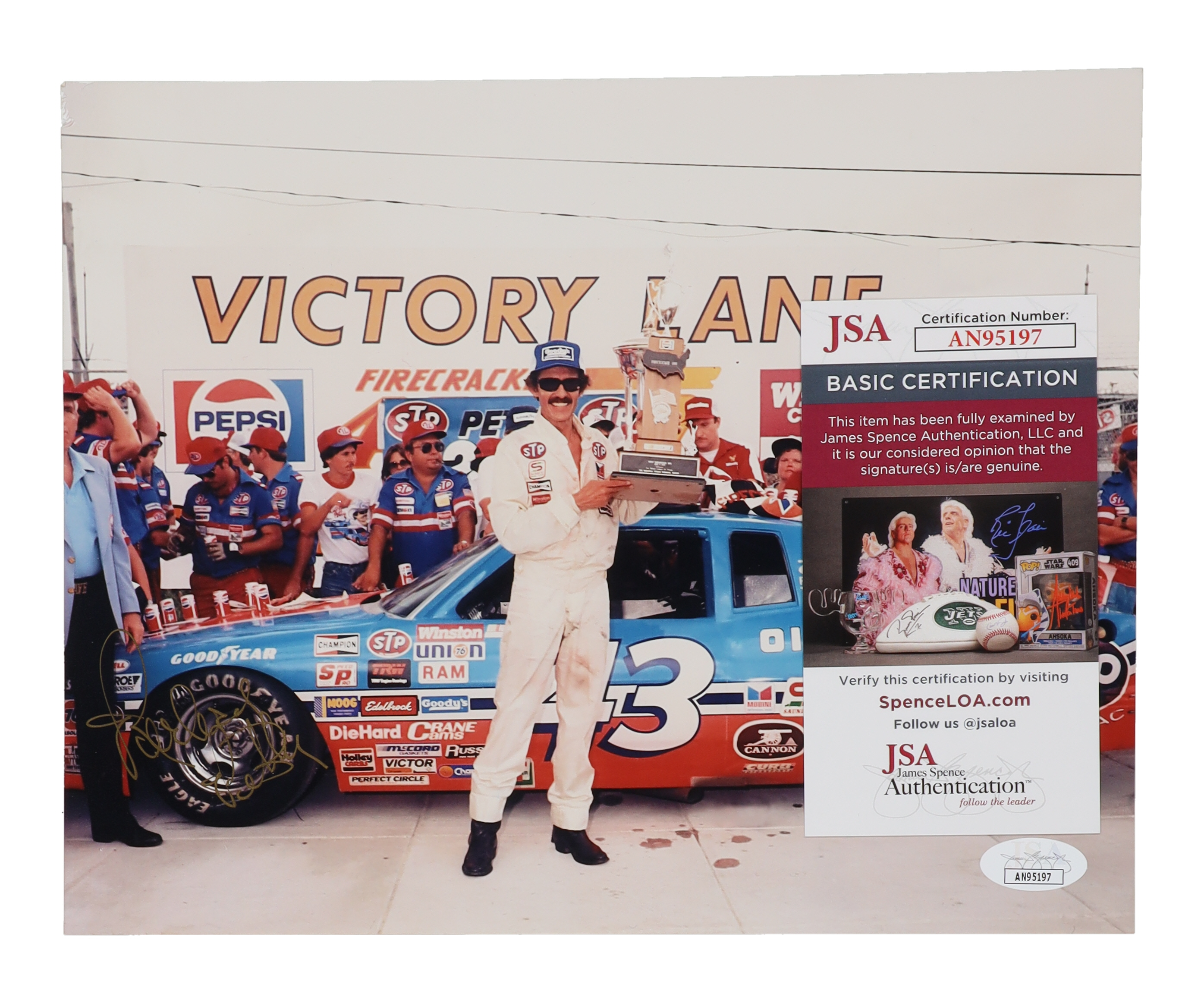 Richard Petty Signed "Cars" 8x10 Photo (JSA) at PristineAuction.com Richard Petty Signed "Cars" 8x10 Photo (JSA) at PristineAuction.com