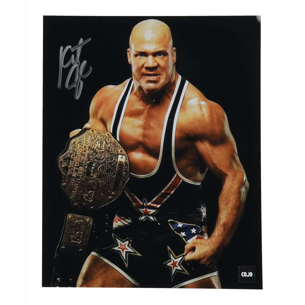 Kurt Angle Signed WWE 8x10 Photo (COJO) at PristineAuction.com
