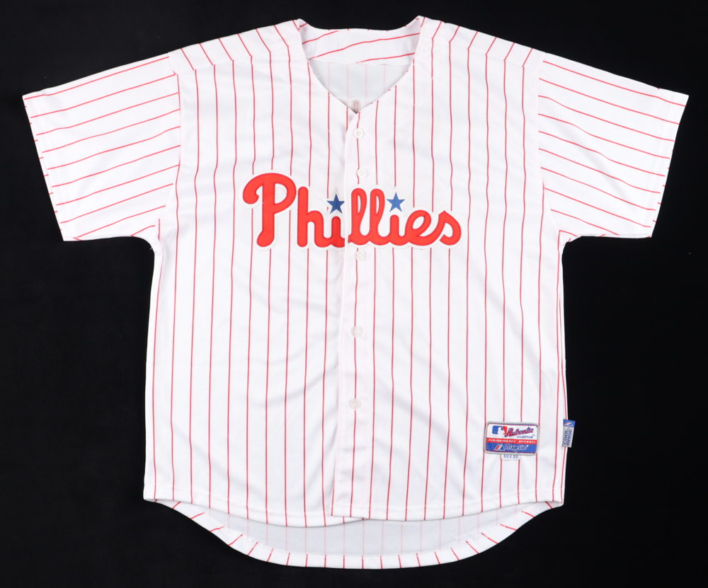 Rhys Hoskins Signed Jersey (JSA) at PristineAuction.com Rhys Hoskins Signed Jersey (JSA) at PristineAuction.com