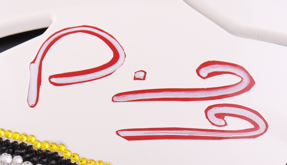 Patrick Mahomes II Signed Chiefs Full-Size Authentic On-Field Customized SpeedFlex Rhinestone Encrusted Logo Helmet With Visor (Beckett) at PristineAuction.com Patrick Mahomes II Signed Chiefs Full-Size Authentic On-Field Customized SpeedFlex Rhinestone Encrusted Logo Helmet With Visor (Beckett) at PristineAuction.com