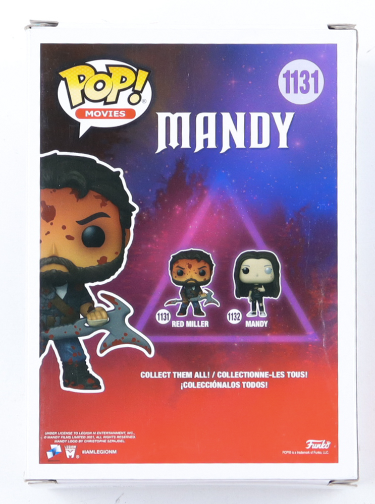Nicolas Cage Signed "Mandy" #1131 Red Miller Funko Pop! Vinyl Figure (PSA) at PristineAuction.com Nicolas Cage Signed "Mandy" #1131 Red Miller Funko Pop! Vinyl Figure (PSA) at PristineAuction.com