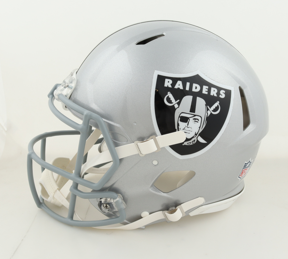 Bo Jackson Signed Raiders Full-Size Authentic On-Field Speed Helmet (Beckett) at PristineAuction.com Bo Jackson Signed Raiders Full-Size Authentic On-Field Speed Helmet (Beckett) at PristineAuction.com