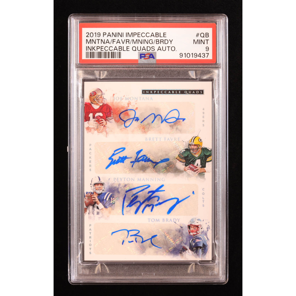 2002 Bowman Football Hobby Pack – 10 Cards, Look For Favre AUTO, Brady, Manning