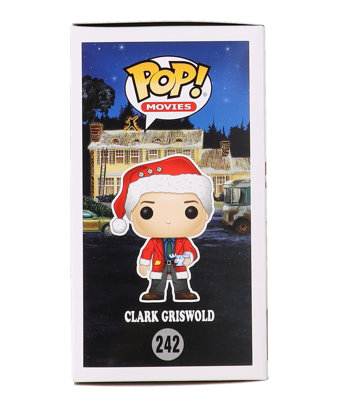 Chevy Chase Signed "National Lampoon's Christmas Vacation" #242 Clark Griswold Funko Pop! Vinyl Figure (Beckett) at PristineAuction.com Chevy Chase Signed "National Lampoon's Christmas Vacation" #242 Clark Griswold Funko Pop! Vinyl Figure (Beckett) at PristineAuction.com