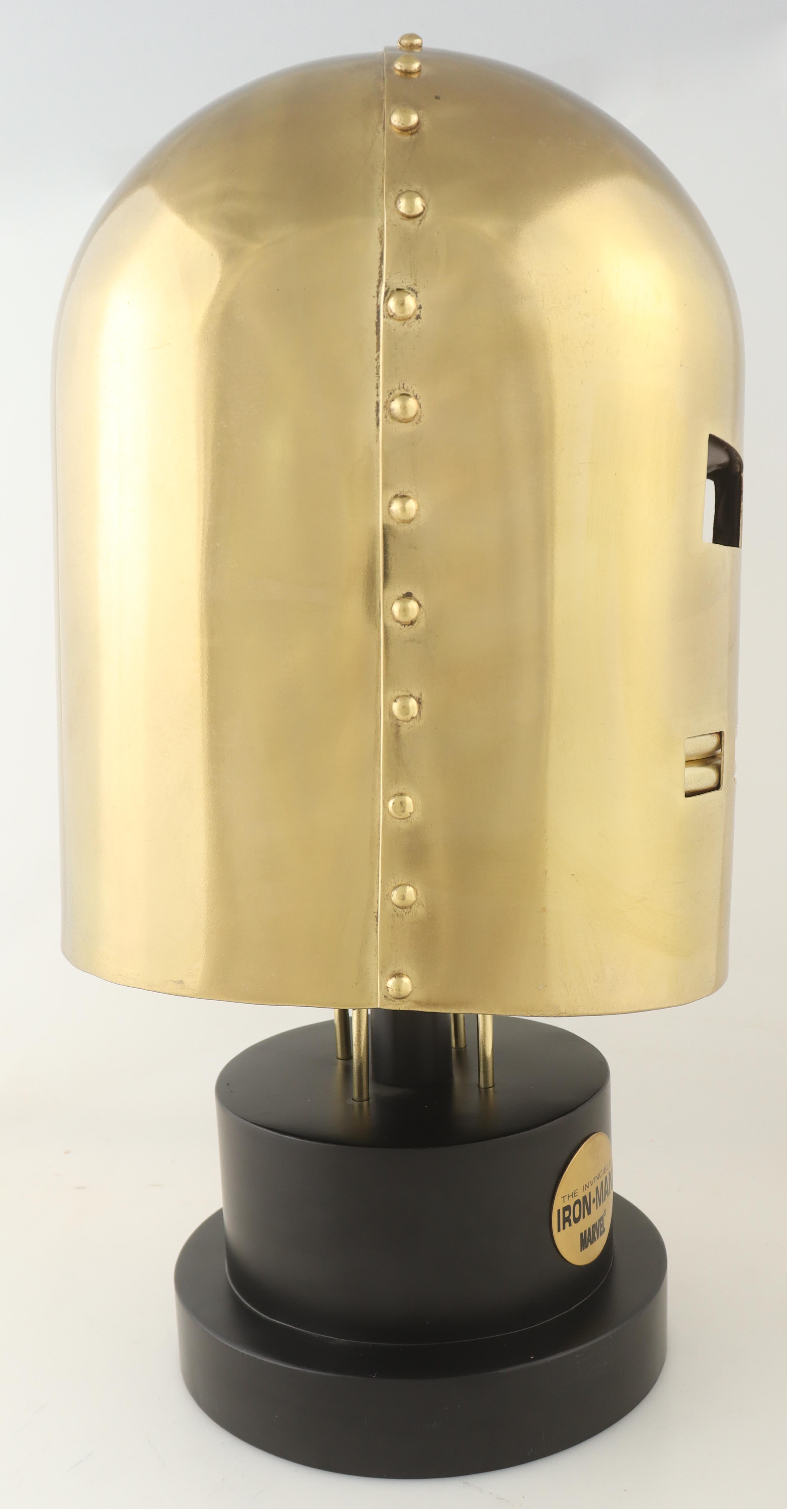 Stan Lee Signed "The Invincible Iron-Man" Helmet Display Stand with LE Full-Size Helmet #237/500 (Beckett) at PristineAuction.com Stan Lee Signed "The Invincible Iron-Man" Helmet Display Stand with LE Full-Size Helmet #237/500 (Beckett) at PristineAuction.com