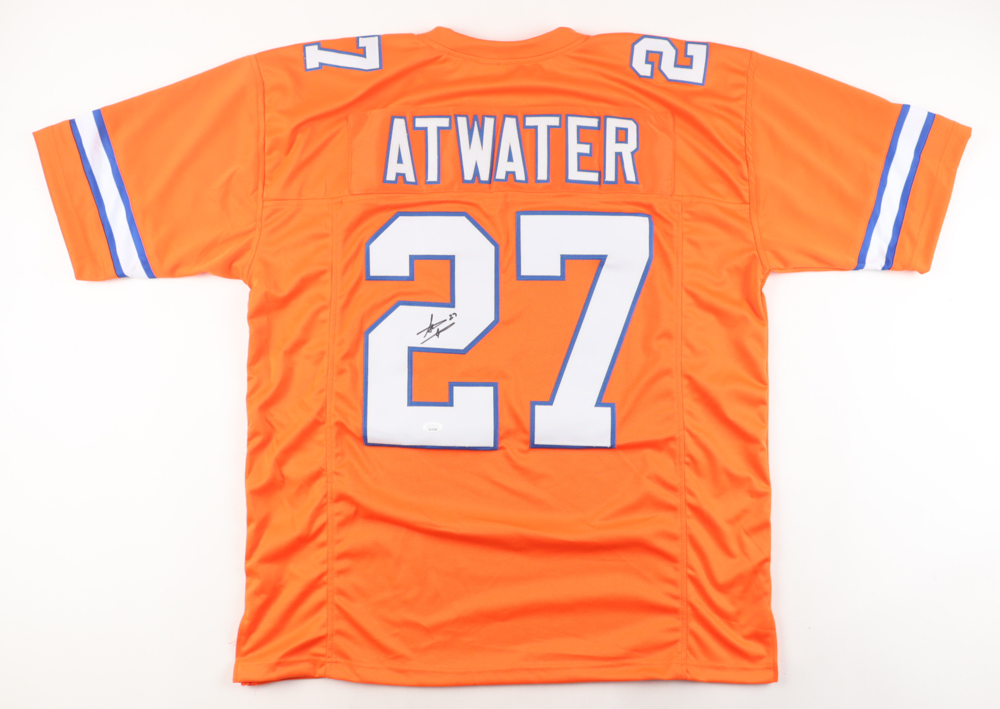 Steve Atwater Signed Jersey (JSA) at PristineAuction.com Steve Atwater Signed Jersey (JSA) at PristineAuction.com