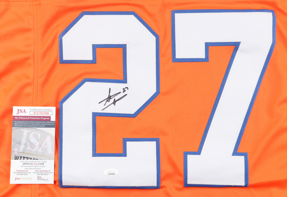 Steve Atwater Signed Jersey (JSA) at PristineAuction.com Steve Atwater Signed Jersey (JSA) at PristineAuction.com