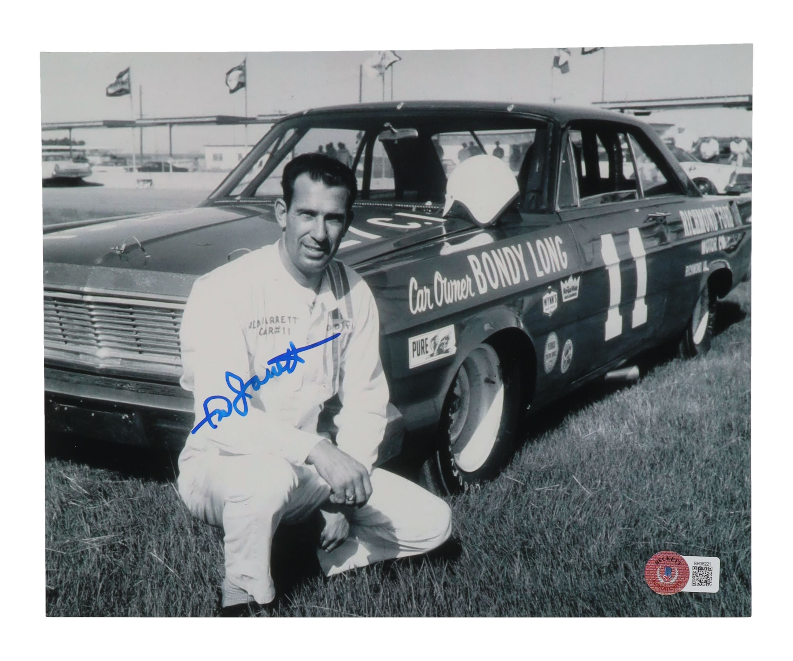 Ned Jarrett Signed NASCAR 8x10 Photo (Beckett) at PristineAuction.com Ned Jarrett Signed NASCAR 8x10 Photo (Beckett) at PristineAuction.com