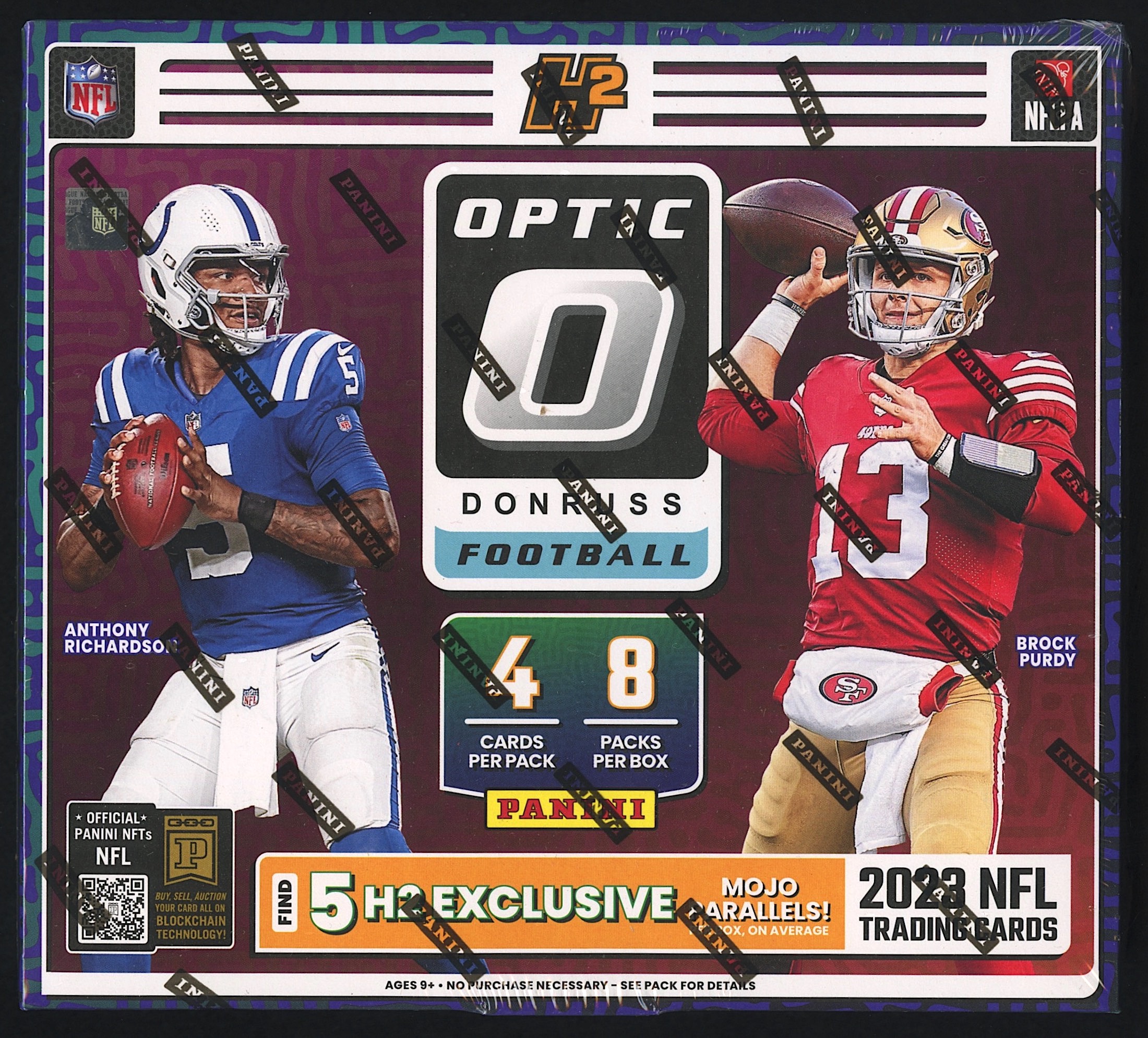 2023 Panini Donruss Optic Football H2 Box at PristineAuction.com 2023 Panini Donruss Optic Football H2 Box at PristineAuction.com
