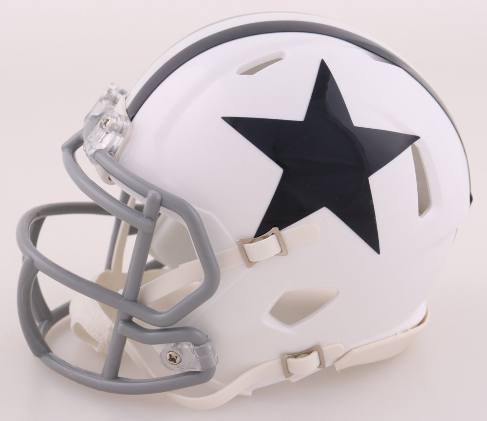 Bob Lilly Signed Cowboys Speed Mini Helmet Inscribed "HOF 1980" (PSA) at PristineAuction.com Bob Lilly Signed Cowboys Speed Mini Helmet Inscribed "HOF 1980" (PSA) at PristineAuction.com