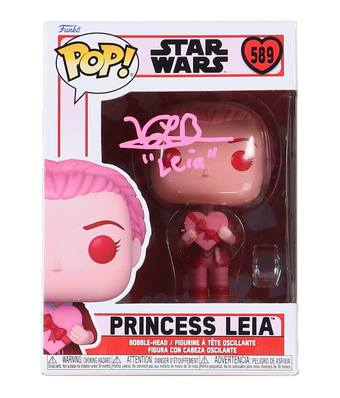 princess leia pop vinyl