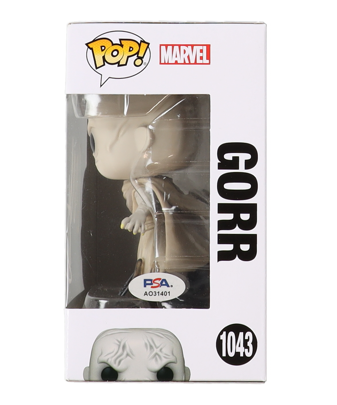 Christian Bale Signed "Thor Love & Thunder" #1043 Gorr Funko Pop! Vinyl Figure (PSA) at PristineAuction.com Christian Bale Signed "Thor Love & Thunder" #1043 Gorr Funko Pop! Vinyl Figure (PSA) at PristineAuction.com