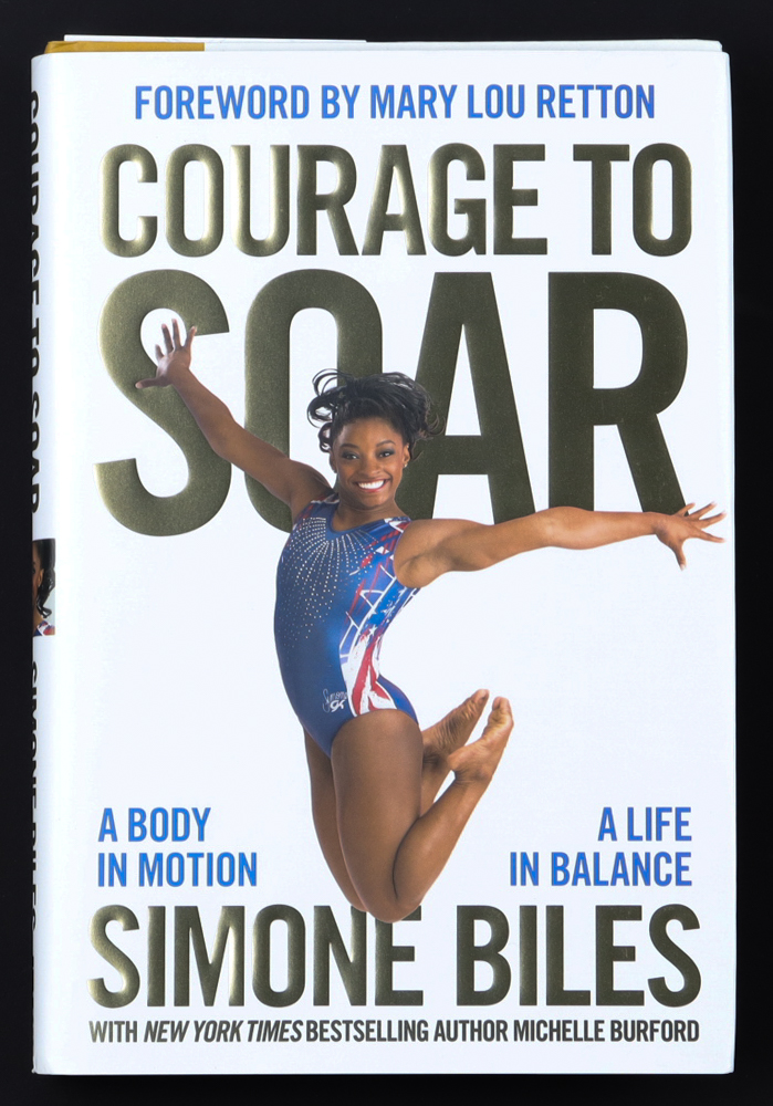 Simone Biles Signed "Courage To Soar" Hardcover Book (JSA) at PristineAuction.com Simone Biles Signed "Courage To Soar" Hardcover Book (JSA) at PristineAuction.com