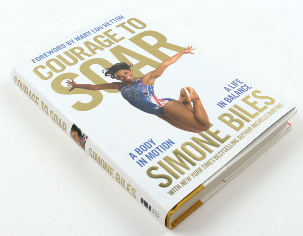 Simone Biles Signed "Courage To Soar" Hardcover Book (JSA) at PristineAuction.com Simone Biles Signed "Courage To Soar" Hardcover Book (JSA) at PristineAuction.com