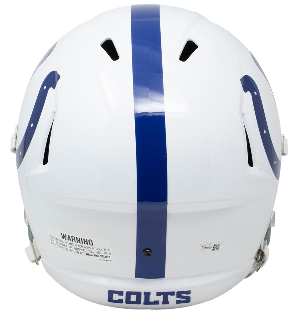 Peyton Manning Signed Colts Full-Size Speed Helmet (Fanatics) at PristineAuction.com Peyton Manning Signed Colts Full-Size Speed Helmet (Fanatics) at PristineAuction.com