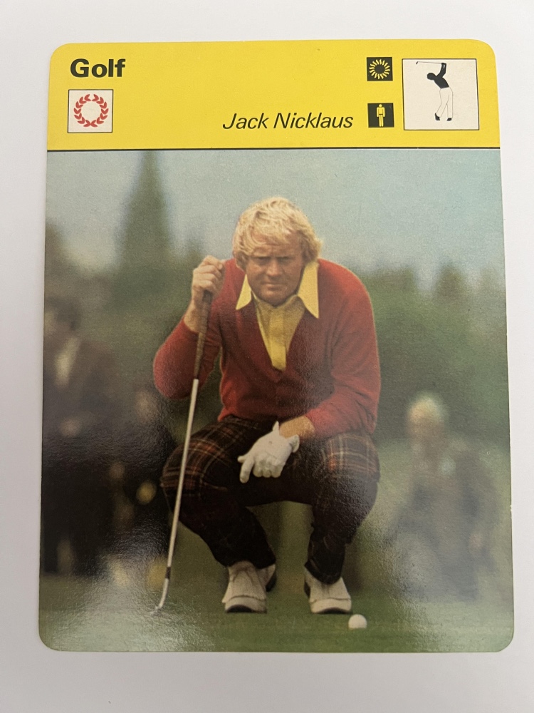 Jack Nicklaus 1977-79 Sportscaster #02-02 at PristineAuction.com Jack Nicklaus 1977-79 Sportscaster #02-02 at PristineAuction.com