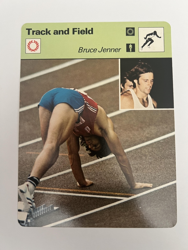 Bruce Jenner 1977-79 Sportscaster Track and Field #04-24 at PristineAuction.com Bruce Jenner 1977-79 Sportscaster Track and Field #04-24 at PristineAuction.com