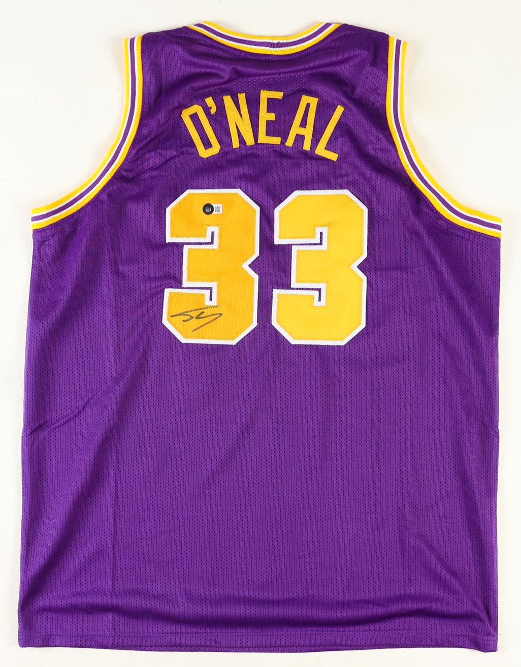 Shaquille O'Neal Signed Jersey (Beckett) at PristineAuction.com Shaquille O'Neal Signed Jersey (Beckett) at PristineAuction.com