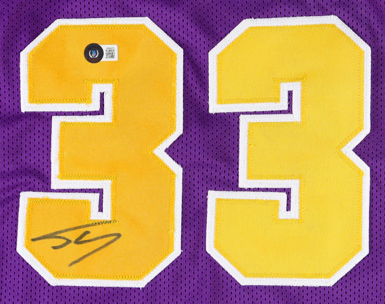 Shaquille O'Neal Signed Jersey (Beckett) at PristineAuction.com Shaquille O'Neal Signed Jersey (Beckett) at PristineAuction.com