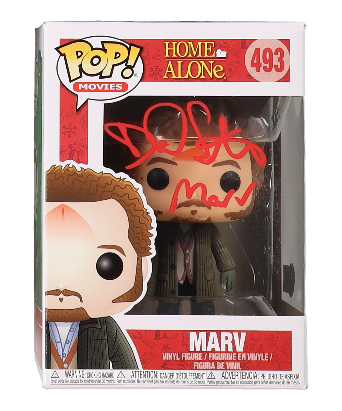 Daniel Stern Signed "Home Alone" #493 Marv Funko Pop! Vinyl Figure Inscribed "Marv" (Beckett) at PristineAuction.com Daniel Stern Signed "Home Alone" #493 Marv Funko Pop! Vinyl Figure Inscribed "Marv" (Beckett) at PristineAuction.com