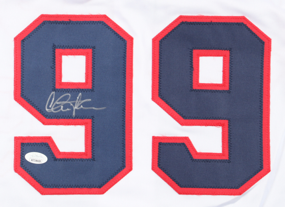 Charlie Sheen Signed "Major League" Jersey (JSA) at PristineAuction.com Charlie Sheen Signed "Major League" Jersey (JSA) at PristineAuction.com