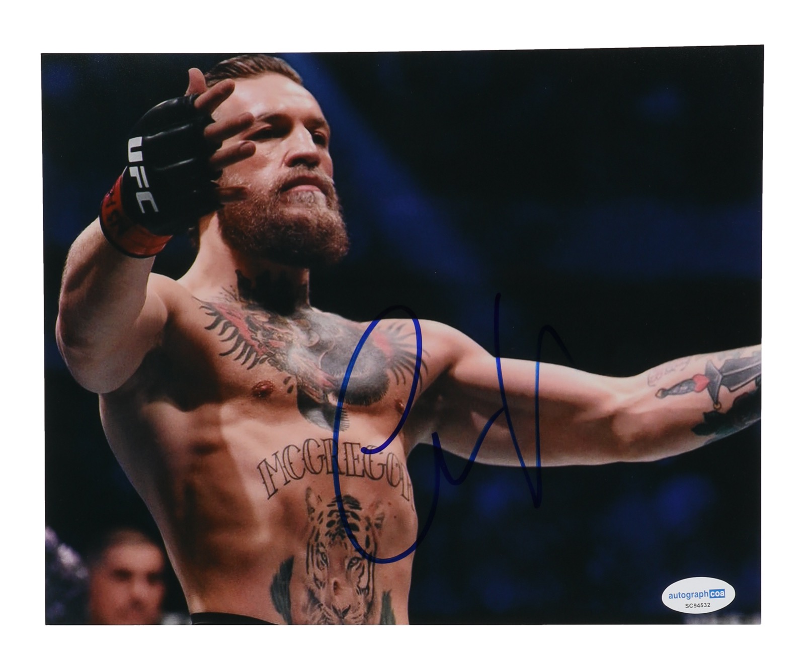 Conor McGregor Signed UFC 8x10 Photo (AutographCOA) at PristineAuction.com Conor McGregor Signed UFC 8x10 Photo (AutographCOA) at PristineAuction.com