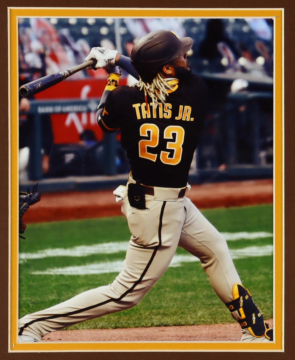 Fernando Tatís Jr. Signed Custom Framed Jersey Display (JSA) at PristineAuction.com Fernando Tatís Jr. Signed Custom Framed Jersey Display (JSA) at PristineAuction.com
