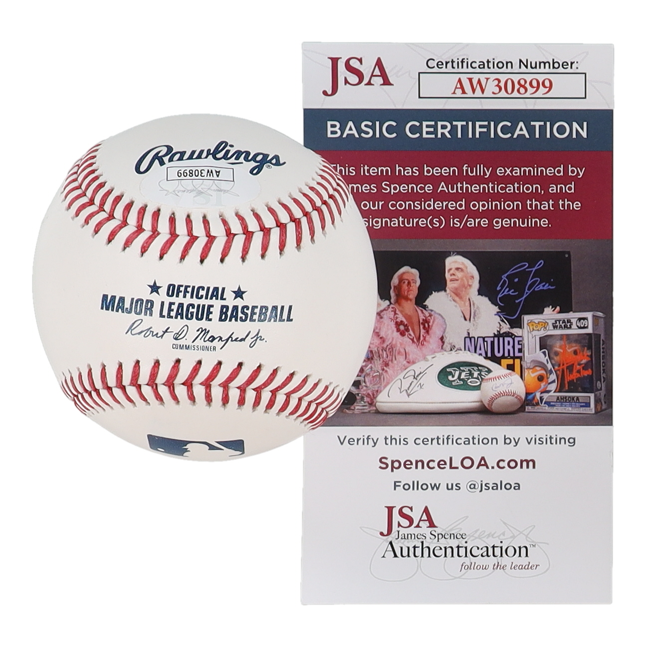 River Ryan Signed OML Baseball (JSA) at PristineAuction.com River Ryan Signed OML Baseball (JSA) at PristineAuction.com