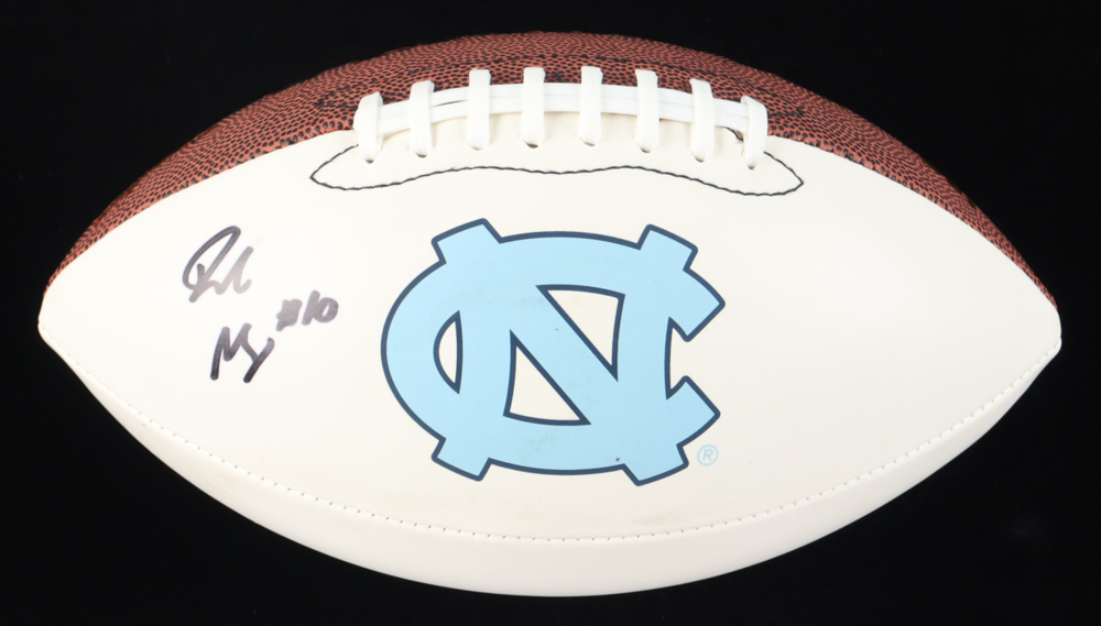 Drake Maye Signed North Carolina Tar Heels Logo Football (Beckett) at PristineAuction.com Drake Maye Signed North Carolina Tar Heels Logo Football (Beckett) at PristineAuction.com