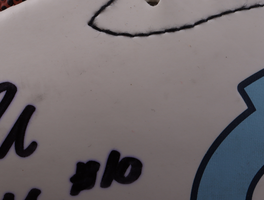 Drake Maye Signed North Carolina Tar Heels Logo Football (Beckett) at PristineAuction.com Drake Maye Signed North Carolina Tar Heels Logo Football (Beckett) at PristineAuction.com