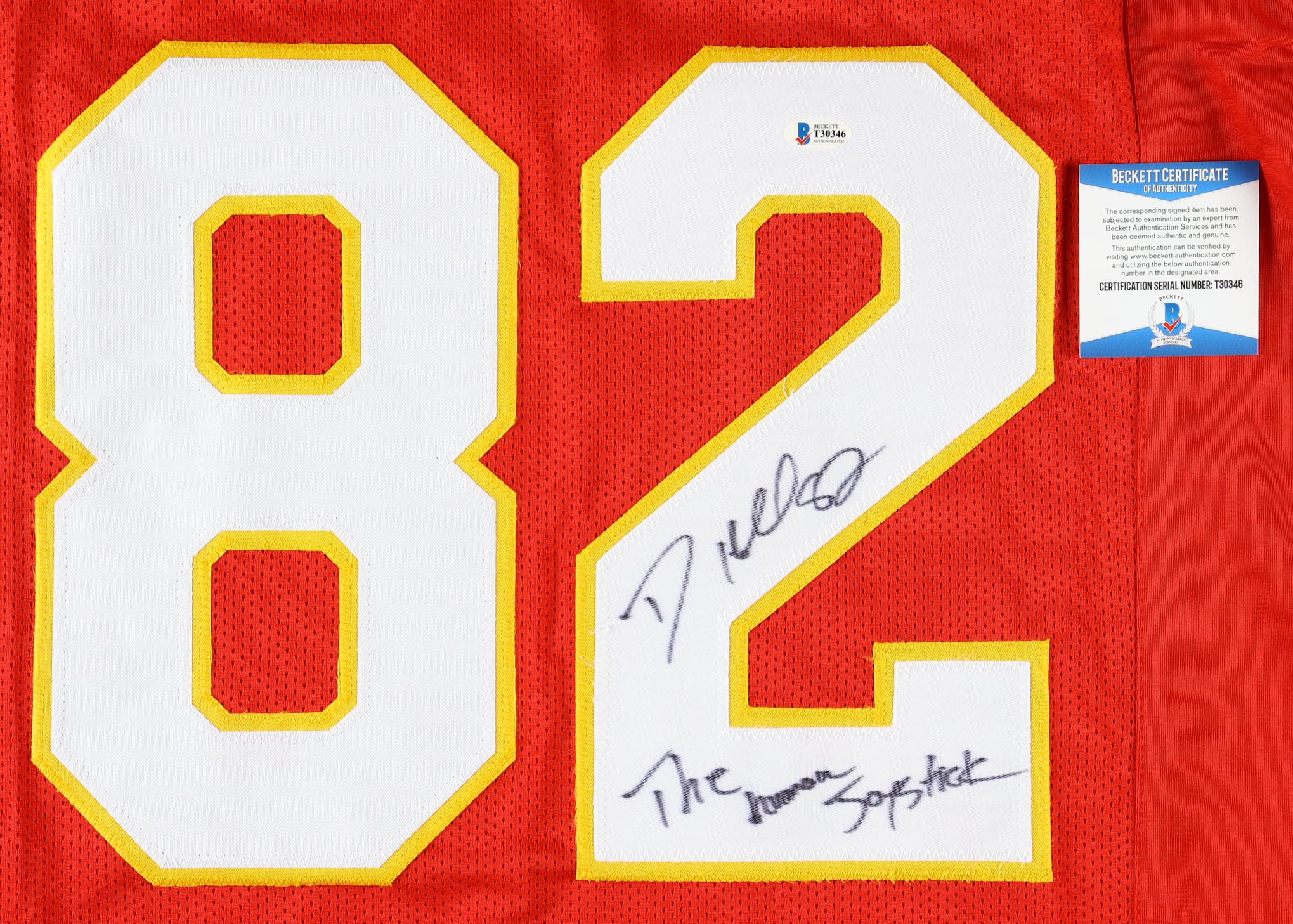 Dante Hall Signed Jersey Inscribed "The Human Joystick" (Beckett) at PristineAuction.com Dante Hall Signed Jersey Inscribed "The Human Joystick" (Beckett) at PristineAuction.com
