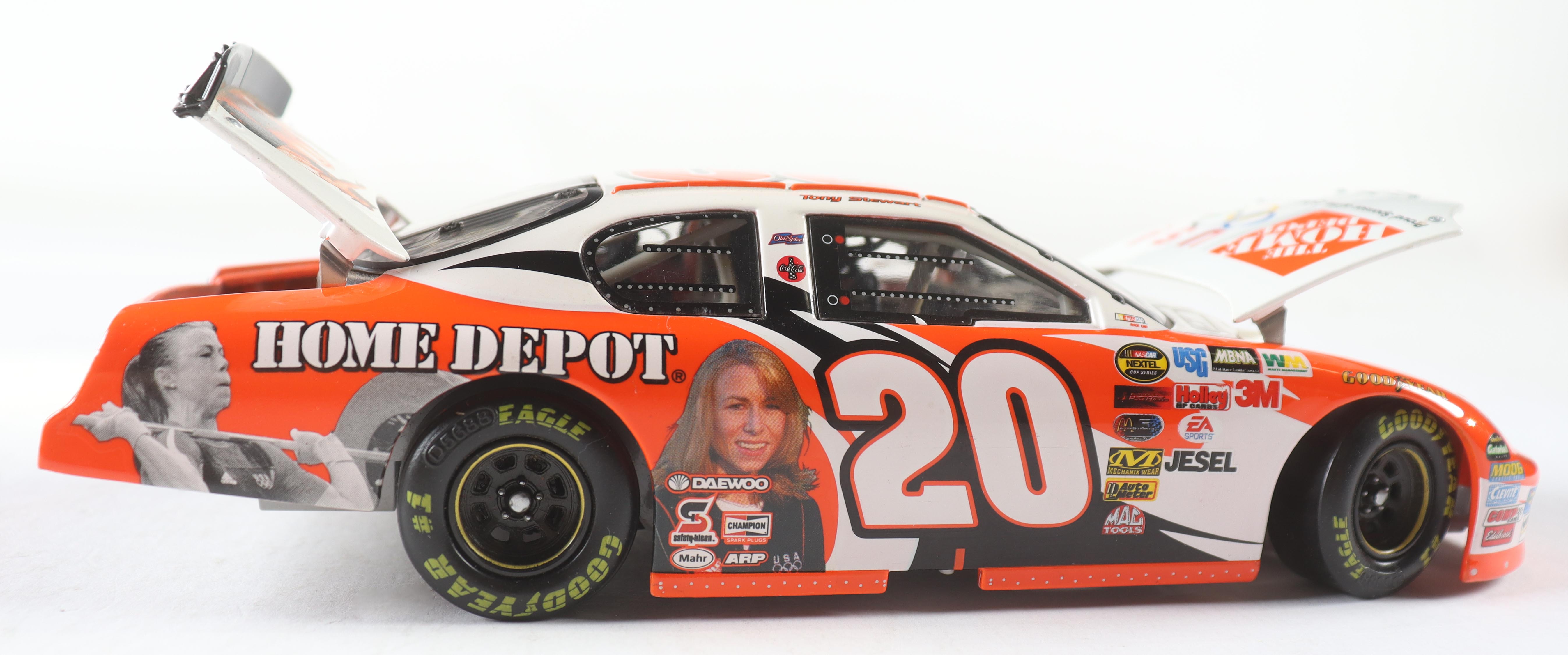 Tony Stewart LE #20 Home Depot / 2004 U.S. Olympics 2004 Monte Carlo 1:24 Die-Cast Car at PristineAuction.com Tony Stewart LE #20 Home Depot / 2004 U.S. Olympics 2004 Monte Carlo 1:24 Die-Cast Car at PristineAuction.com